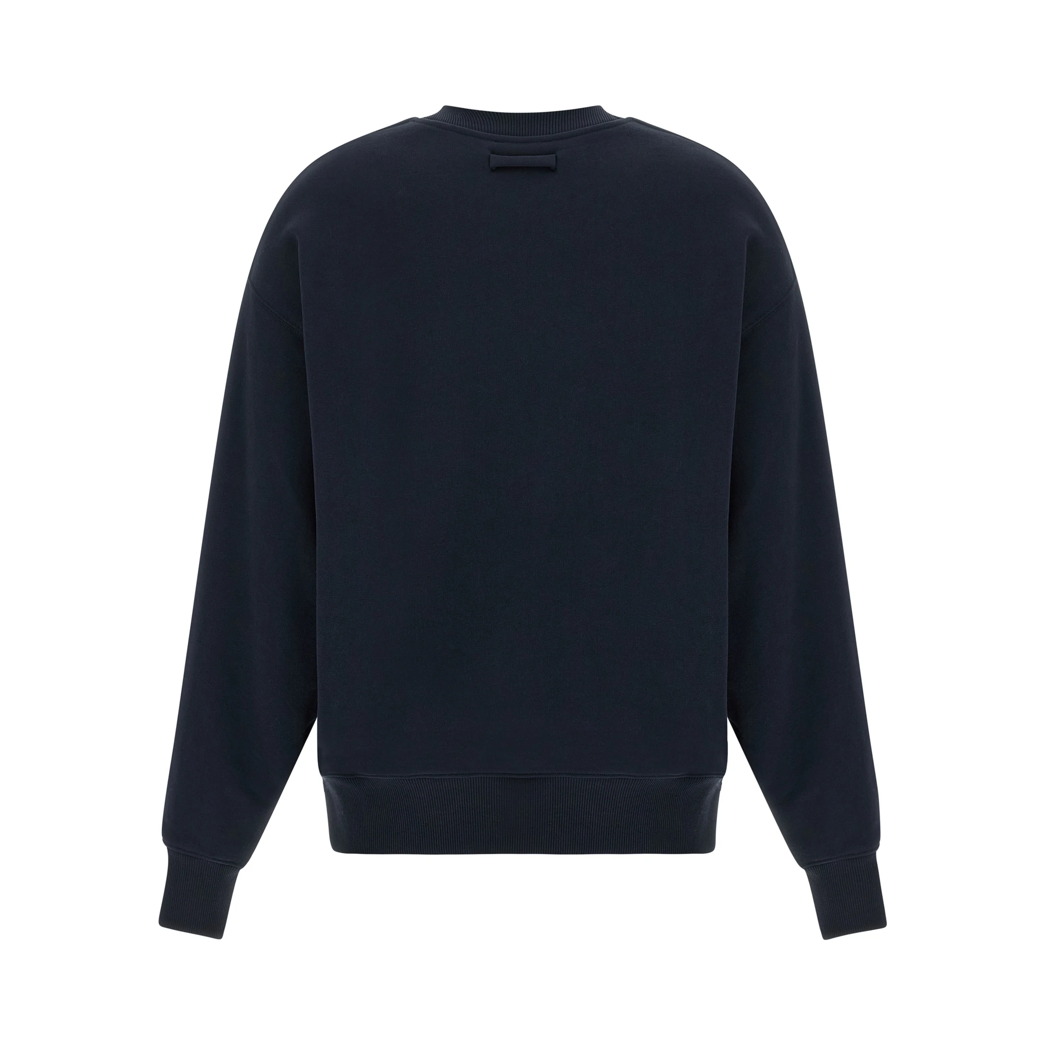 Blue Cotton Sweatshirt