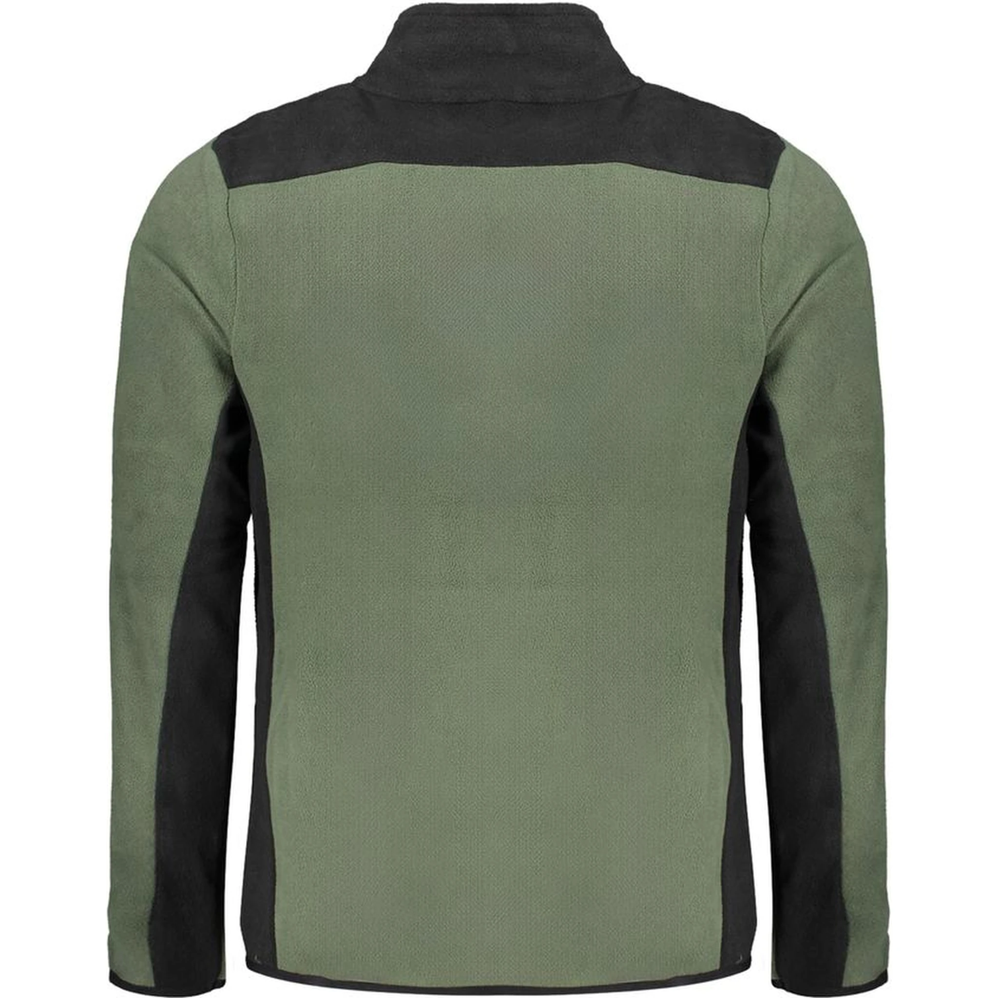 Green Polyester Men Sweater