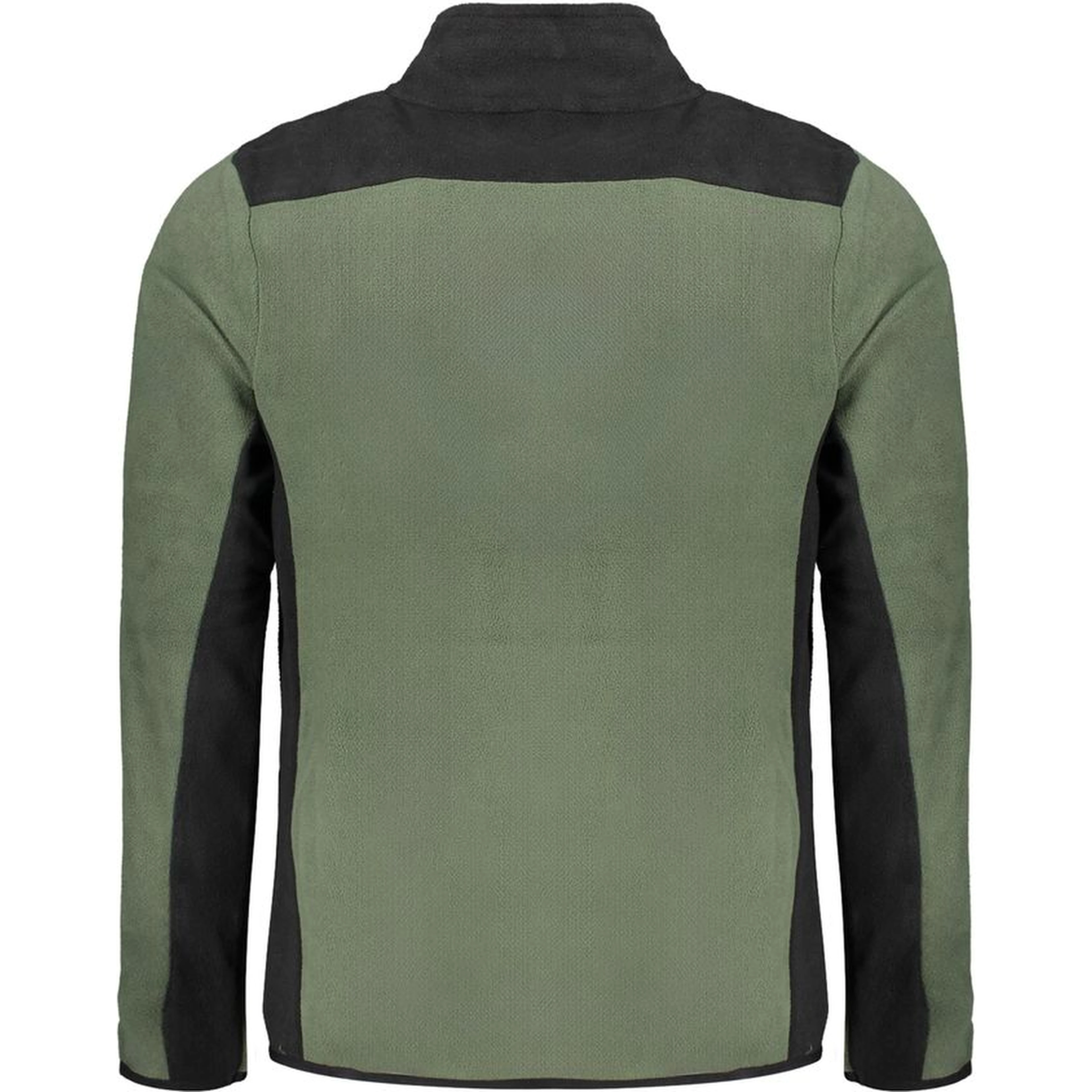 Green Polyester Men Sweater