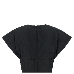 Black Polyester Blouse