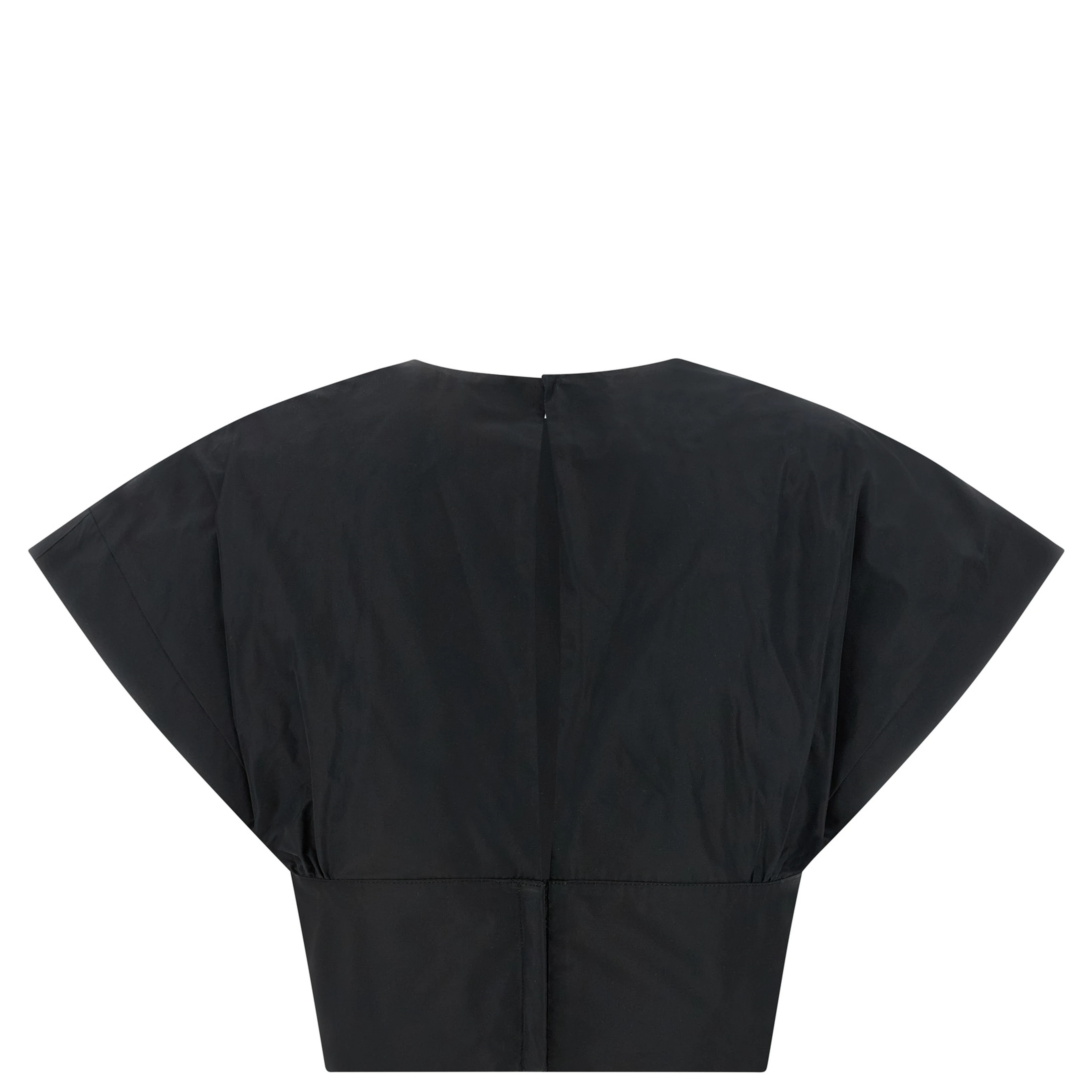 Black Polyester Blouse
