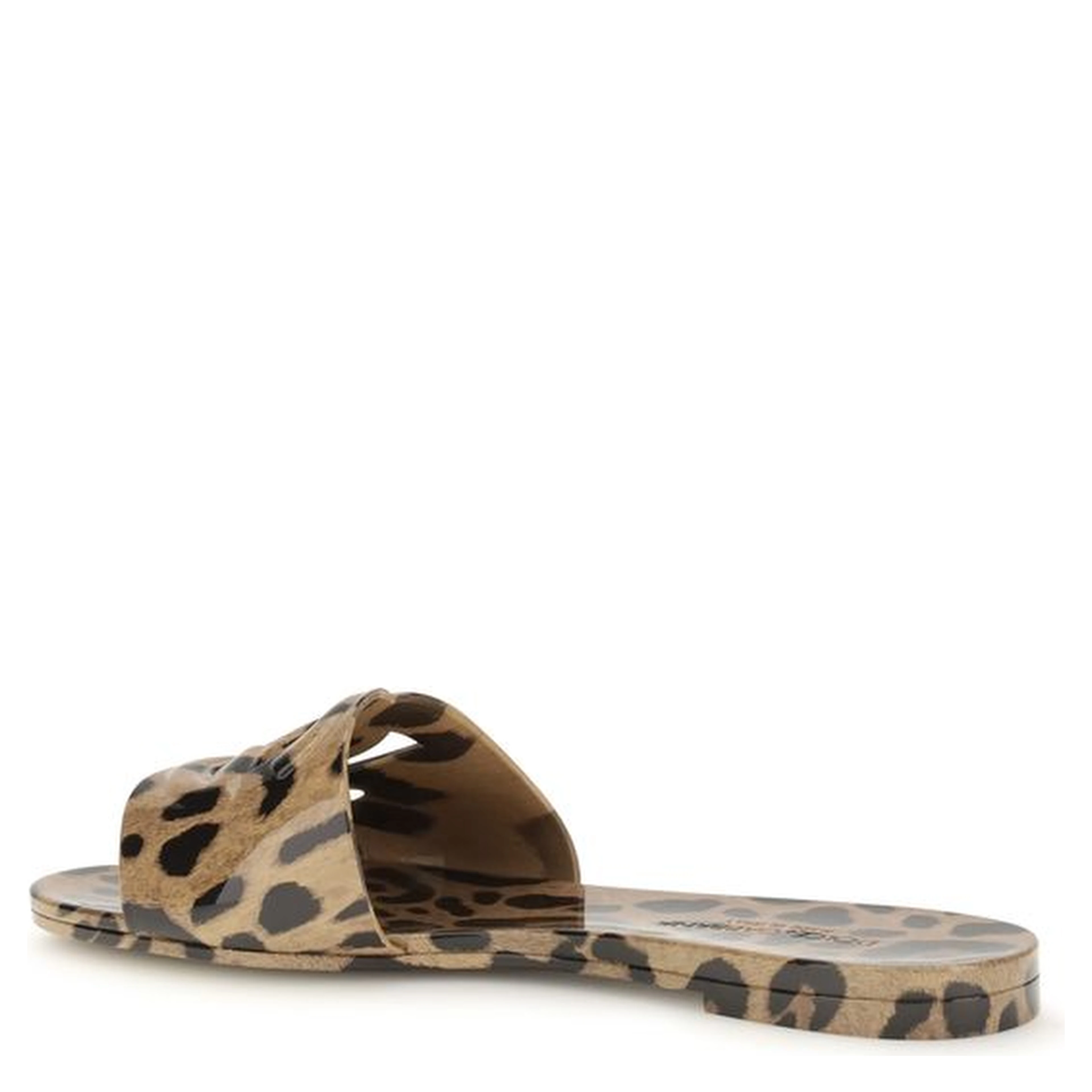 Multicolor Rubber Flat Sandals