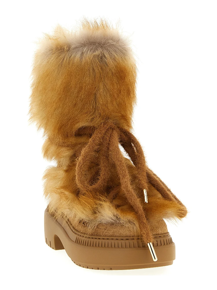 Multicolor Calfskin Flat Boots alternative