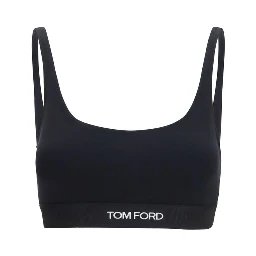Black Modal Sport Bra