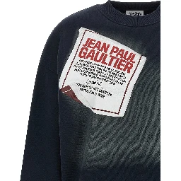 Blue Cotton Sweatshirt