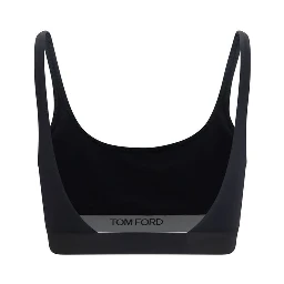 Black Modal Sport Bra