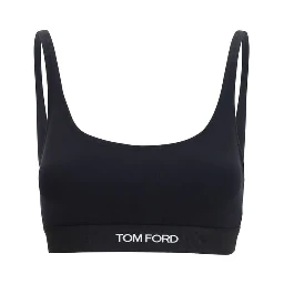 Black Modal Sport Bra