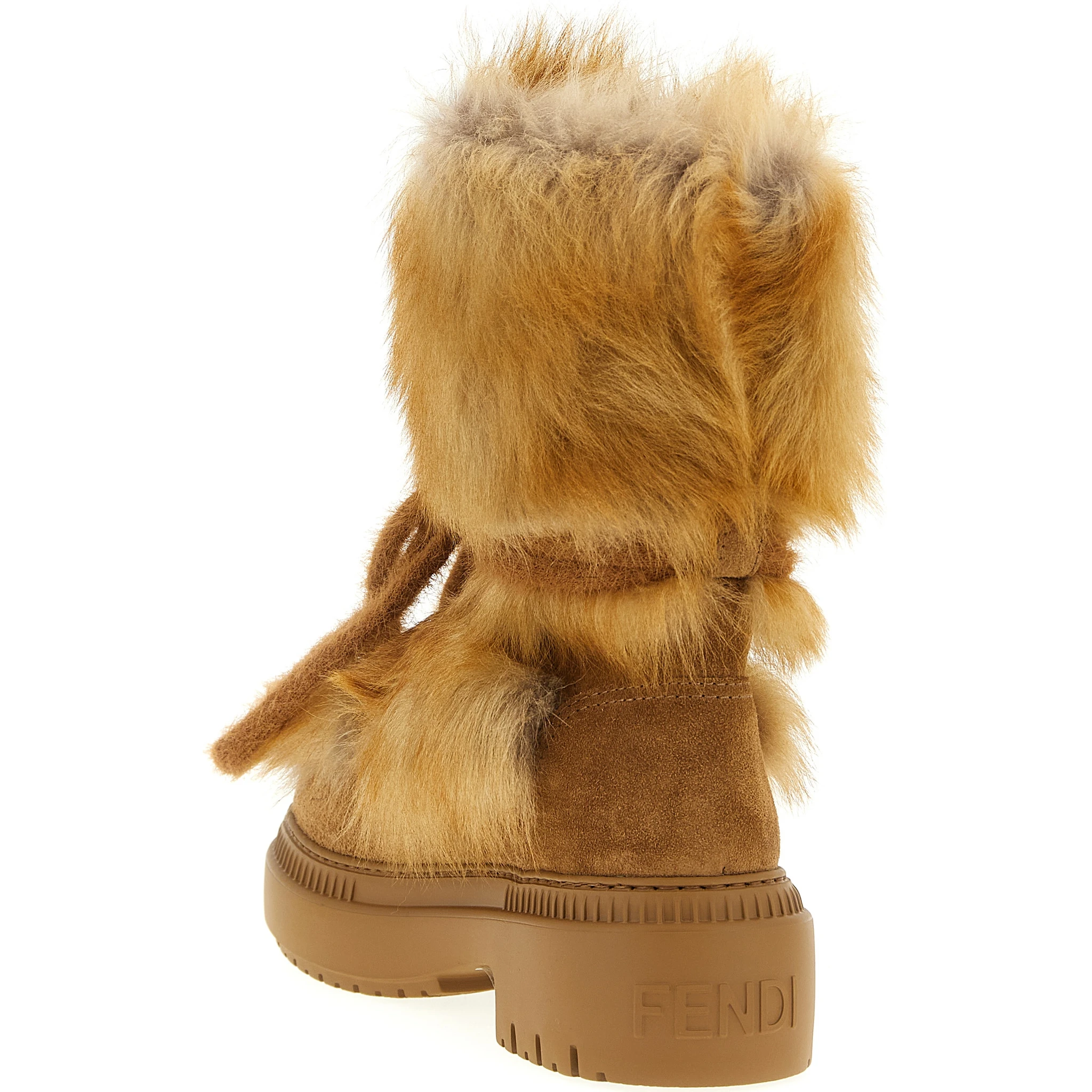 Multicolor Calfskin Flat Boots