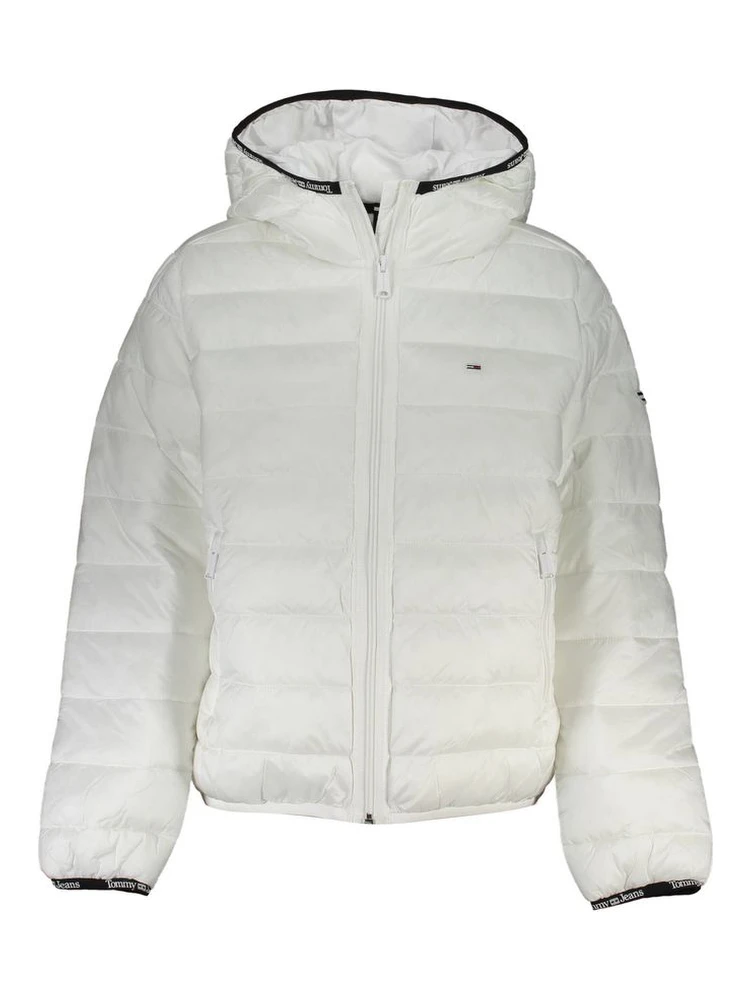 Bianco Polyester Women's Jacket
