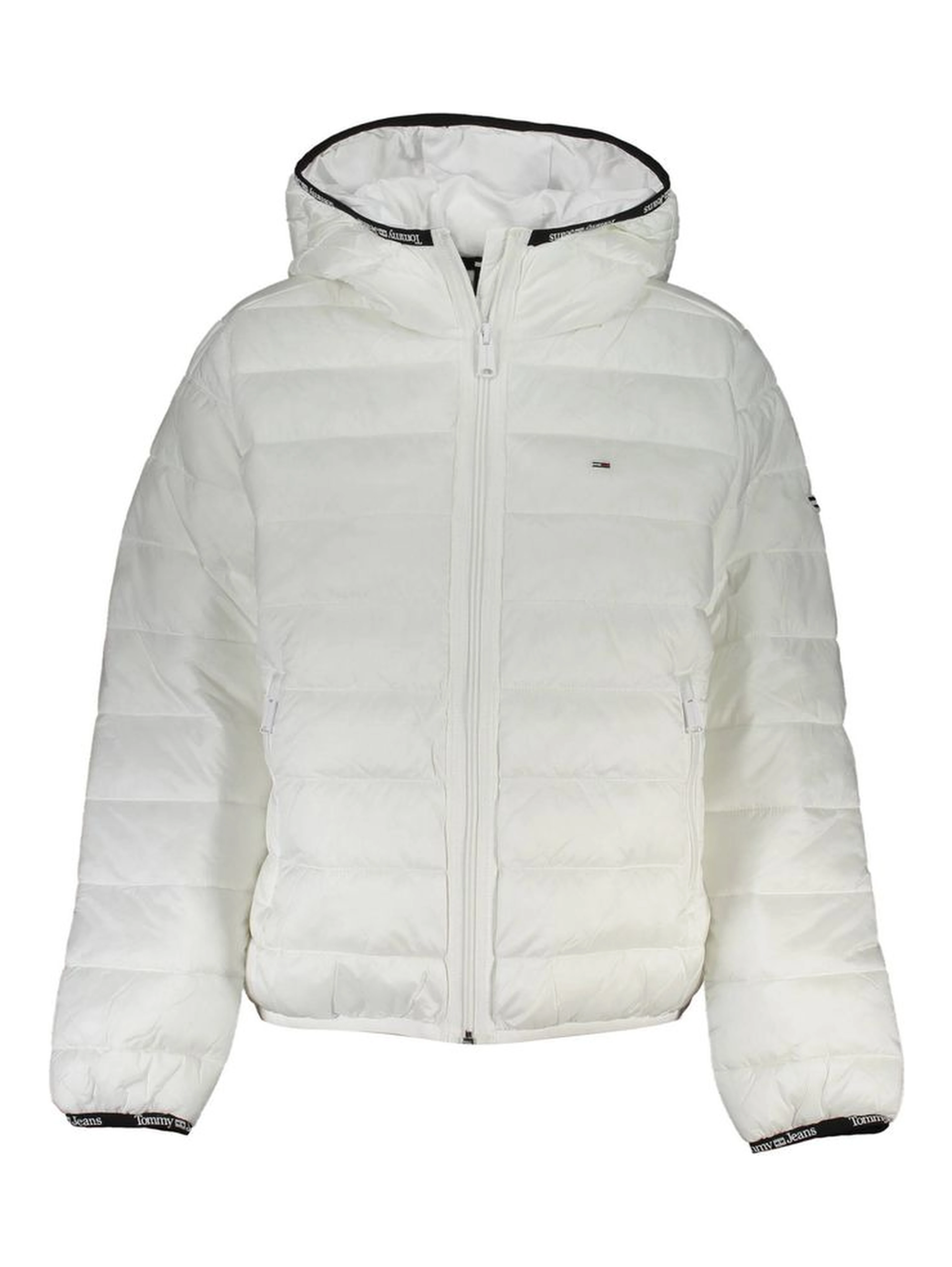 Bianco Polyester Women's Jacket
