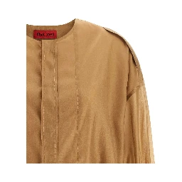 Beige Lyocell Blouse