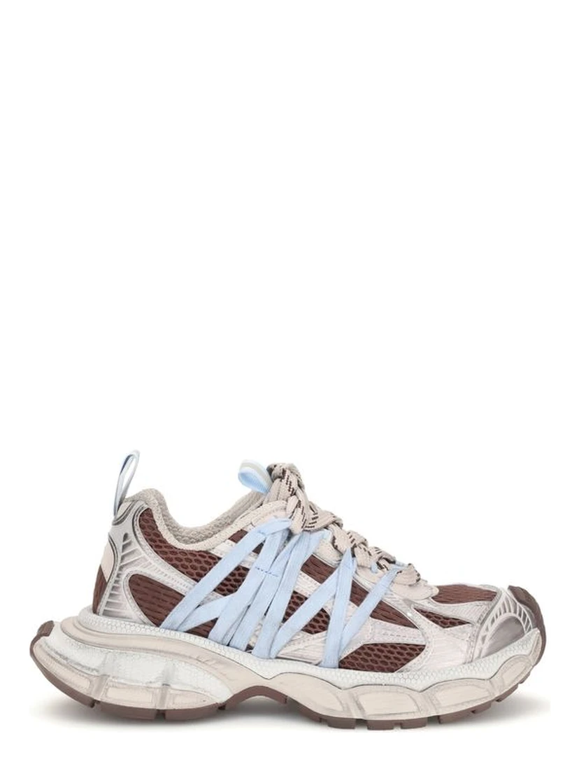 Multicolor Polyurethane Athletic Sneakers