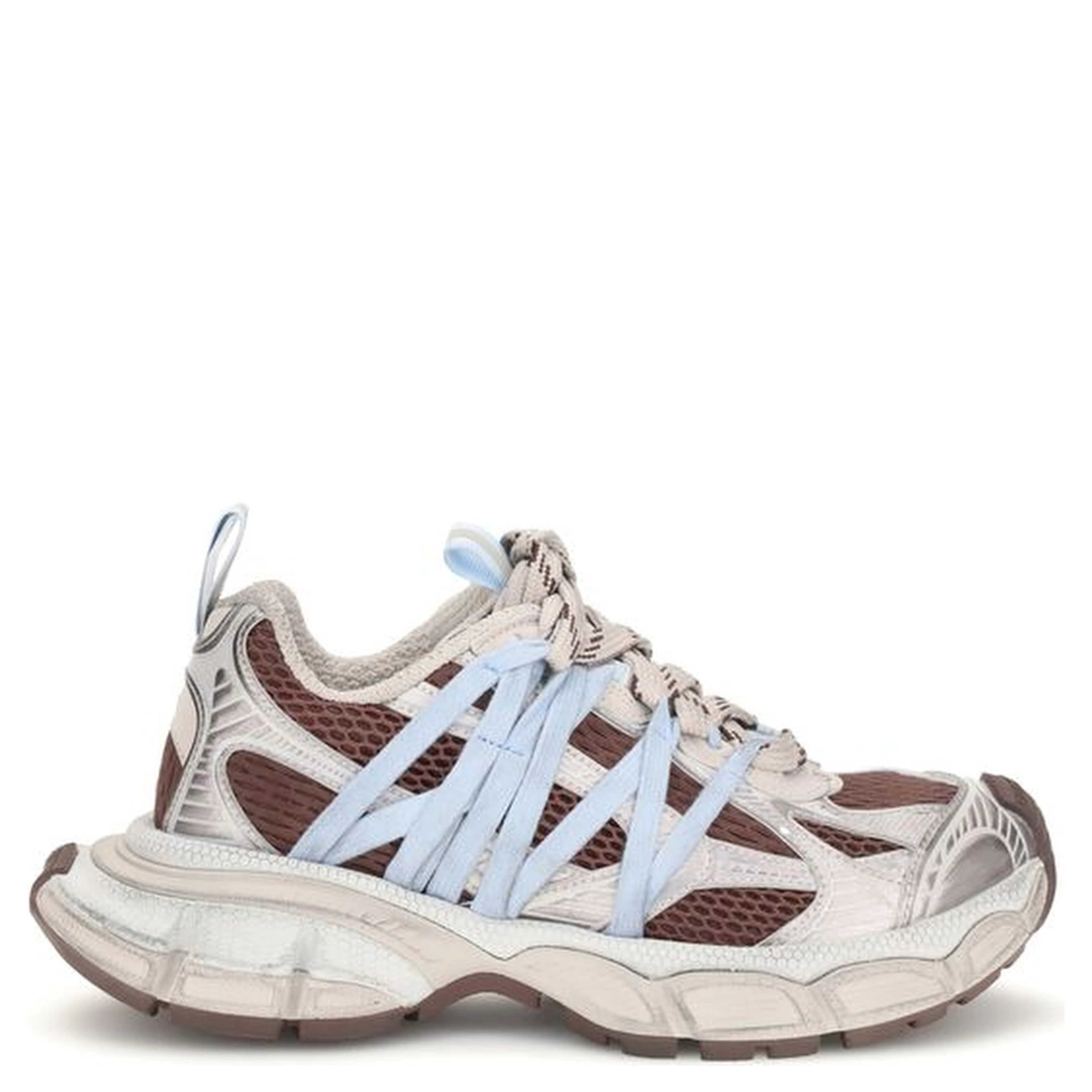 Multicolor Polyurethane Athletic Sneakers