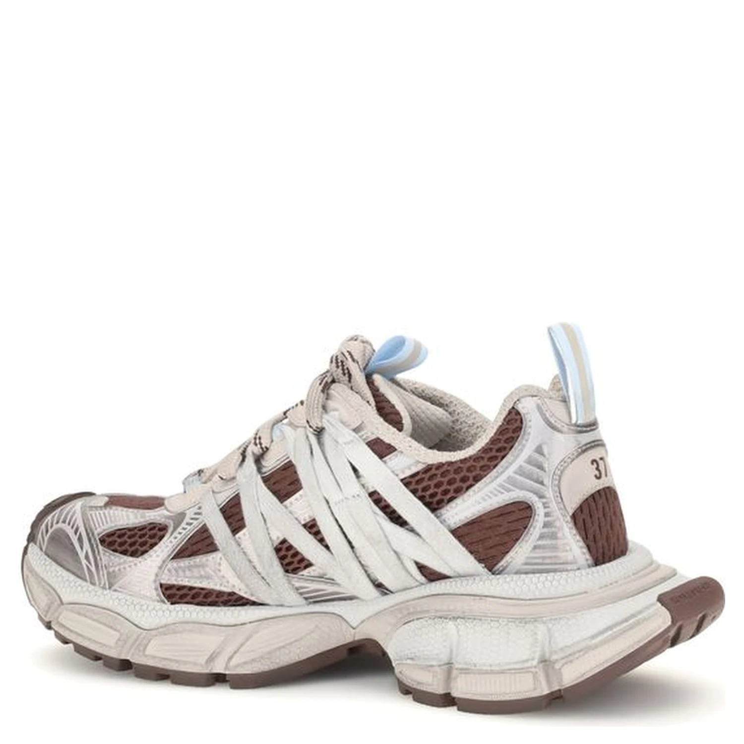 Multicolor Polyurethane Athletic Sneakers