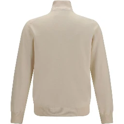 Beige Cashmere Turtleneck