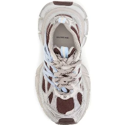 Multicolor Polyurethane Athletic Sneakers