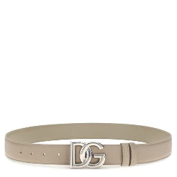 Gray Calf Leather Bos Taurus Regular Belt
