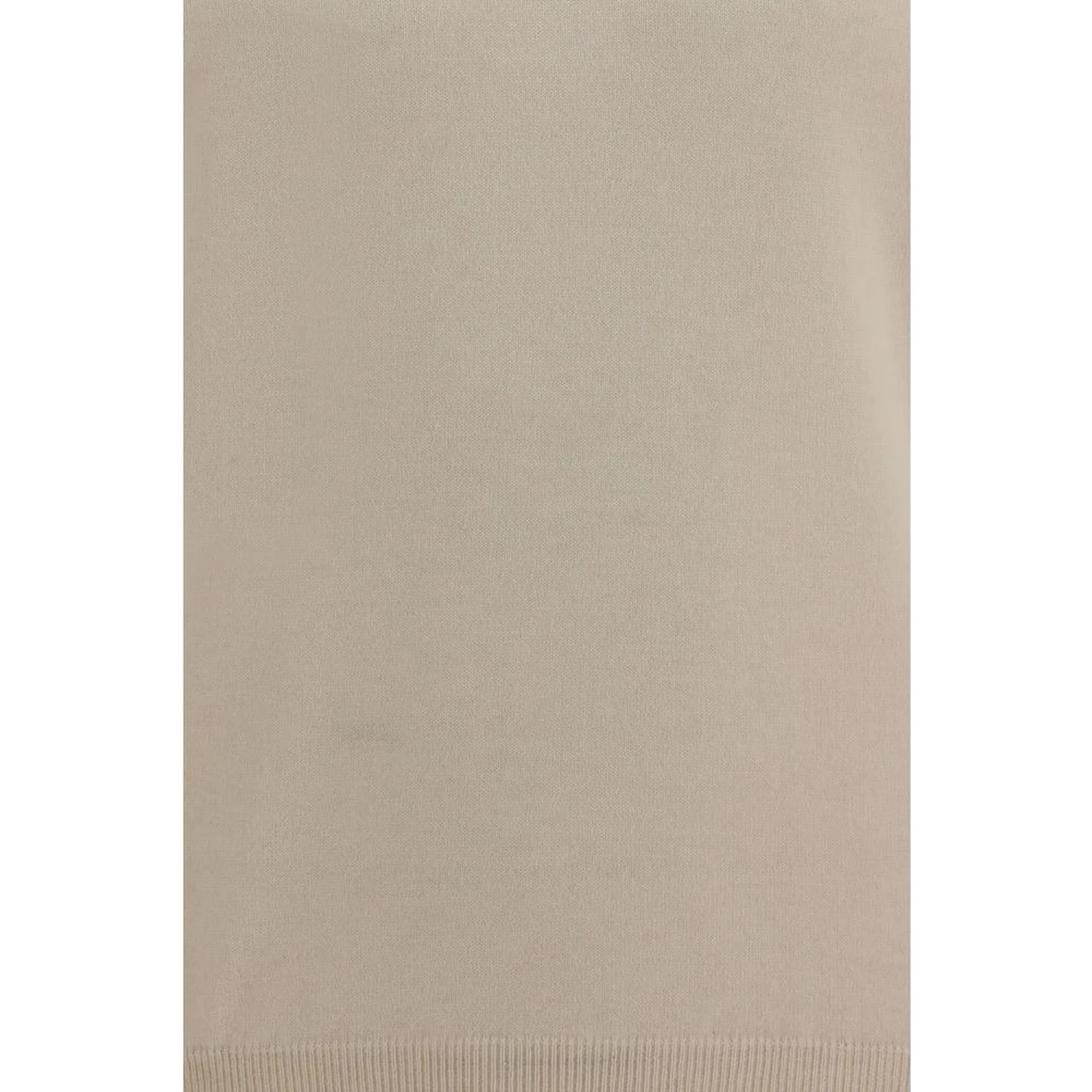 Beige Cashmere Turtleneck