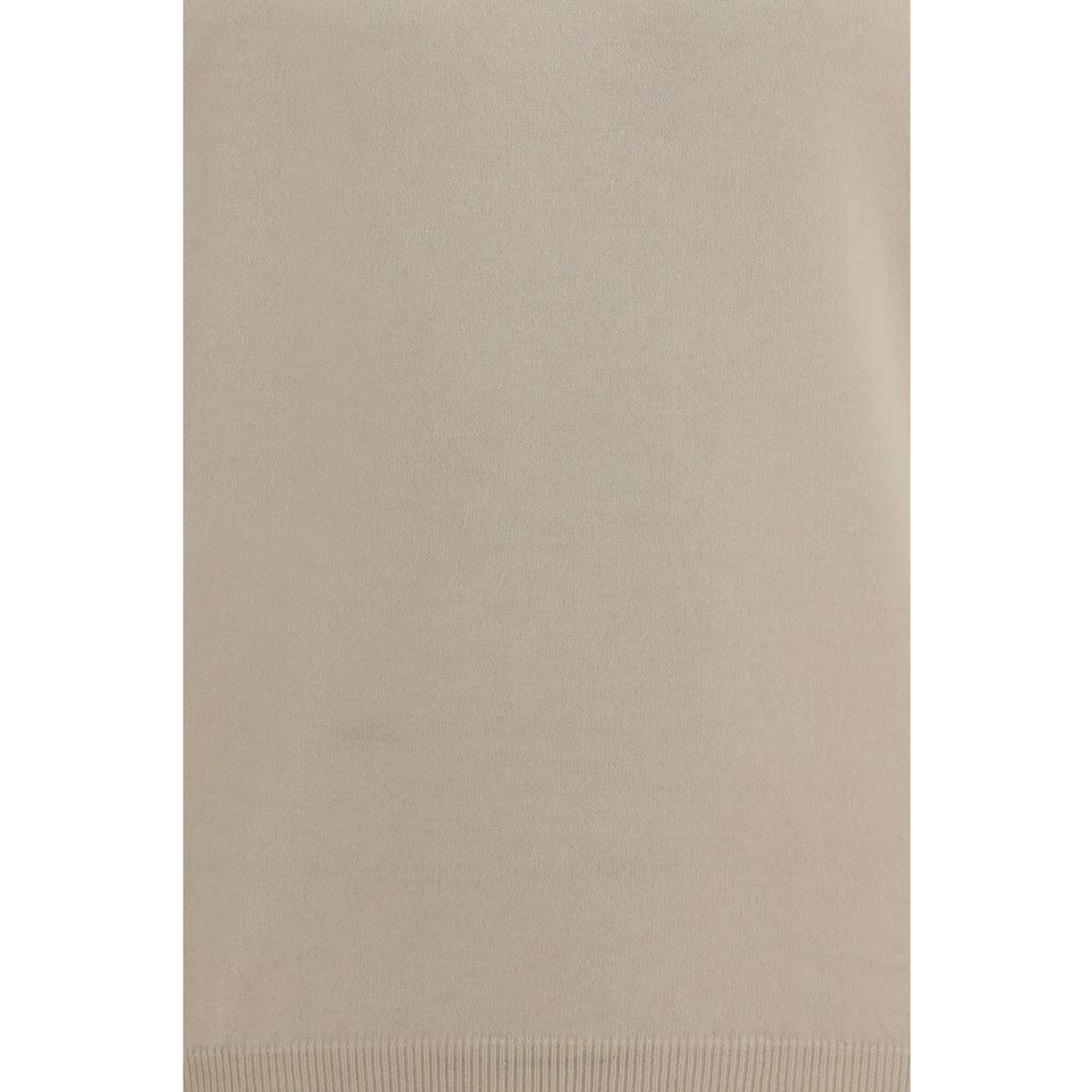 Beige Cashmere Turtleneck