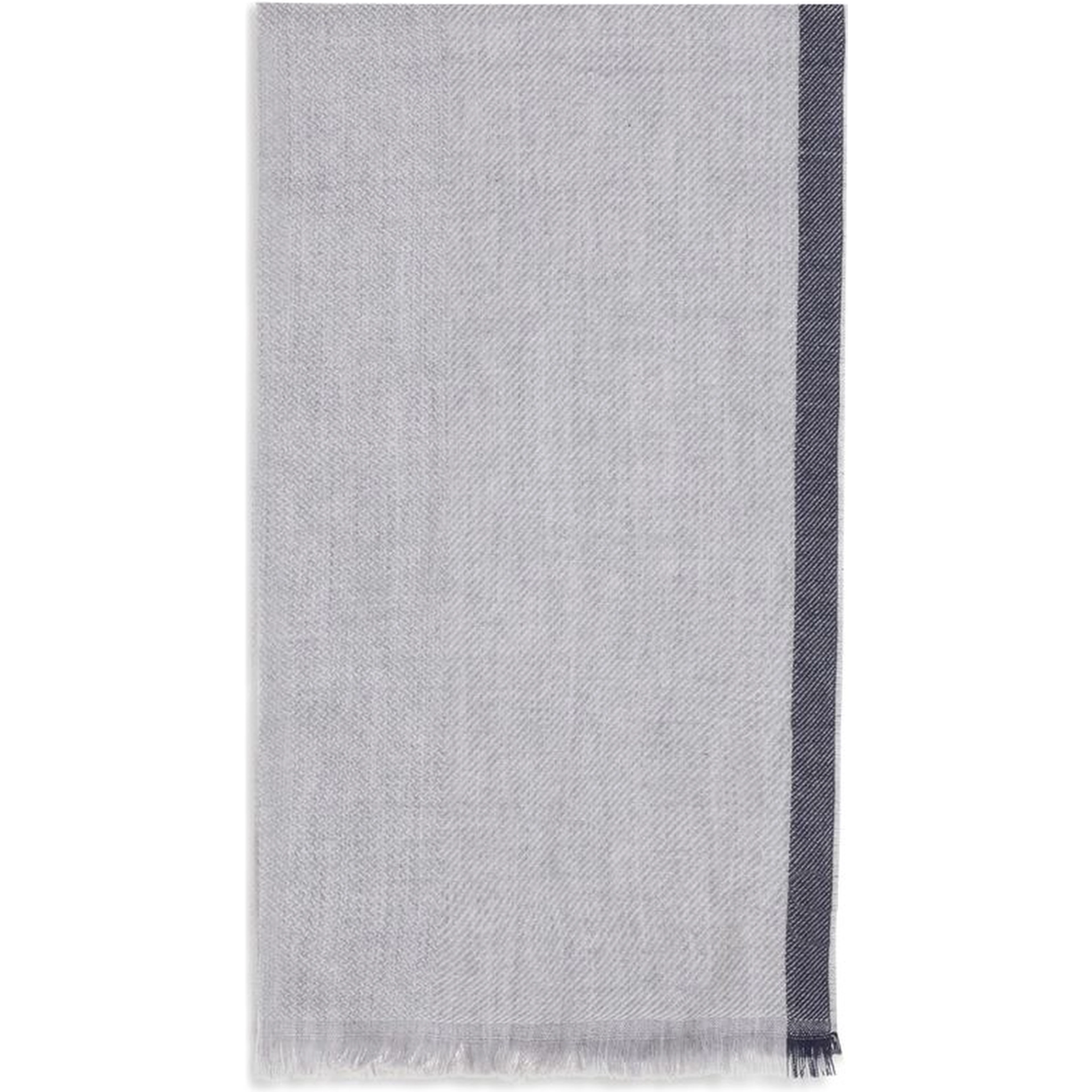 Gray Cashmere Scarf
