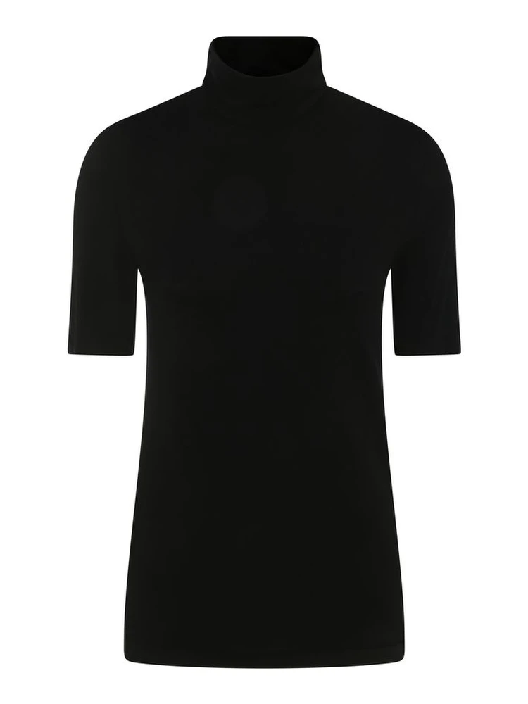 Black Synthetic T-Shirt