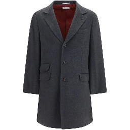 Gray Cashmere Coat