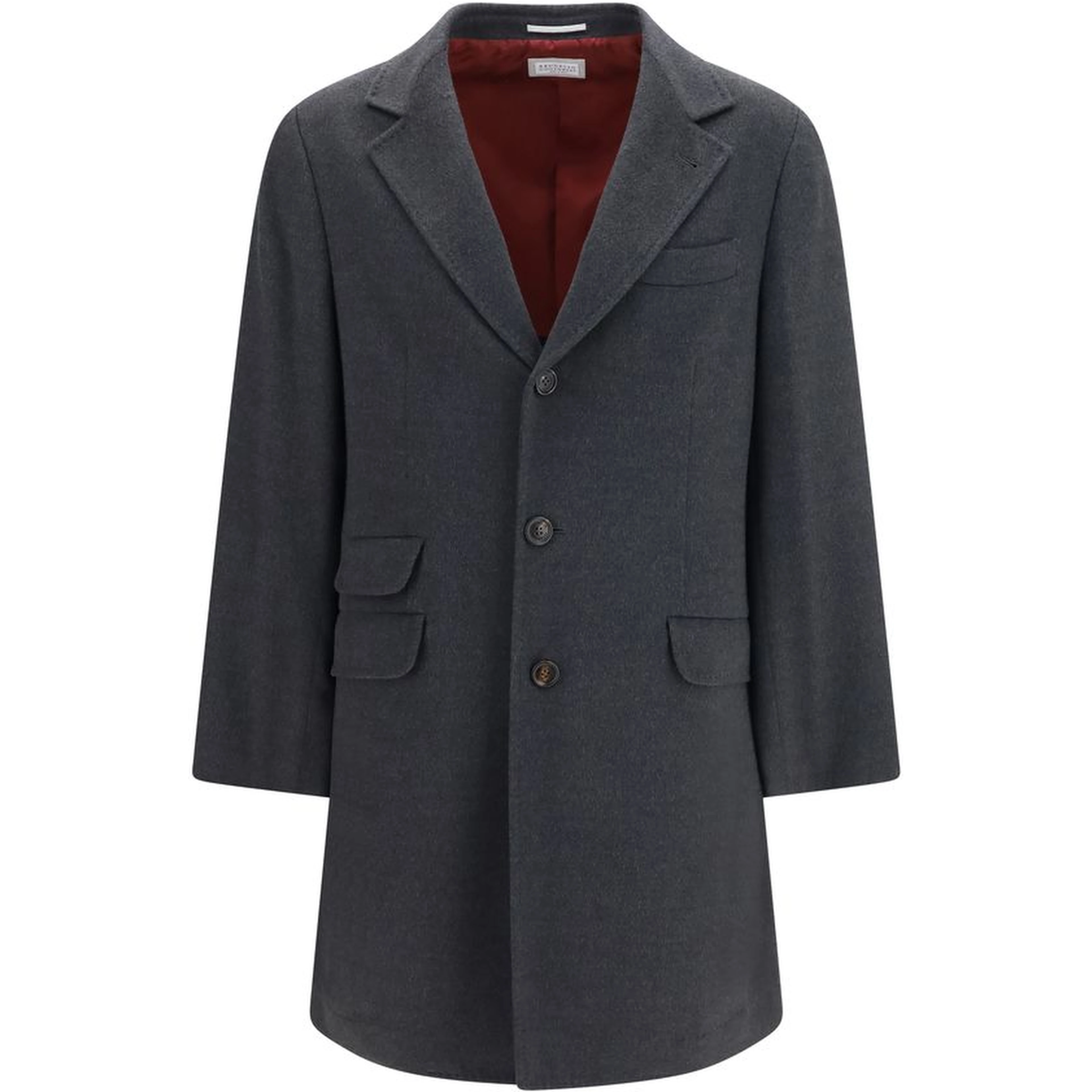 Gray Cashmere Coat