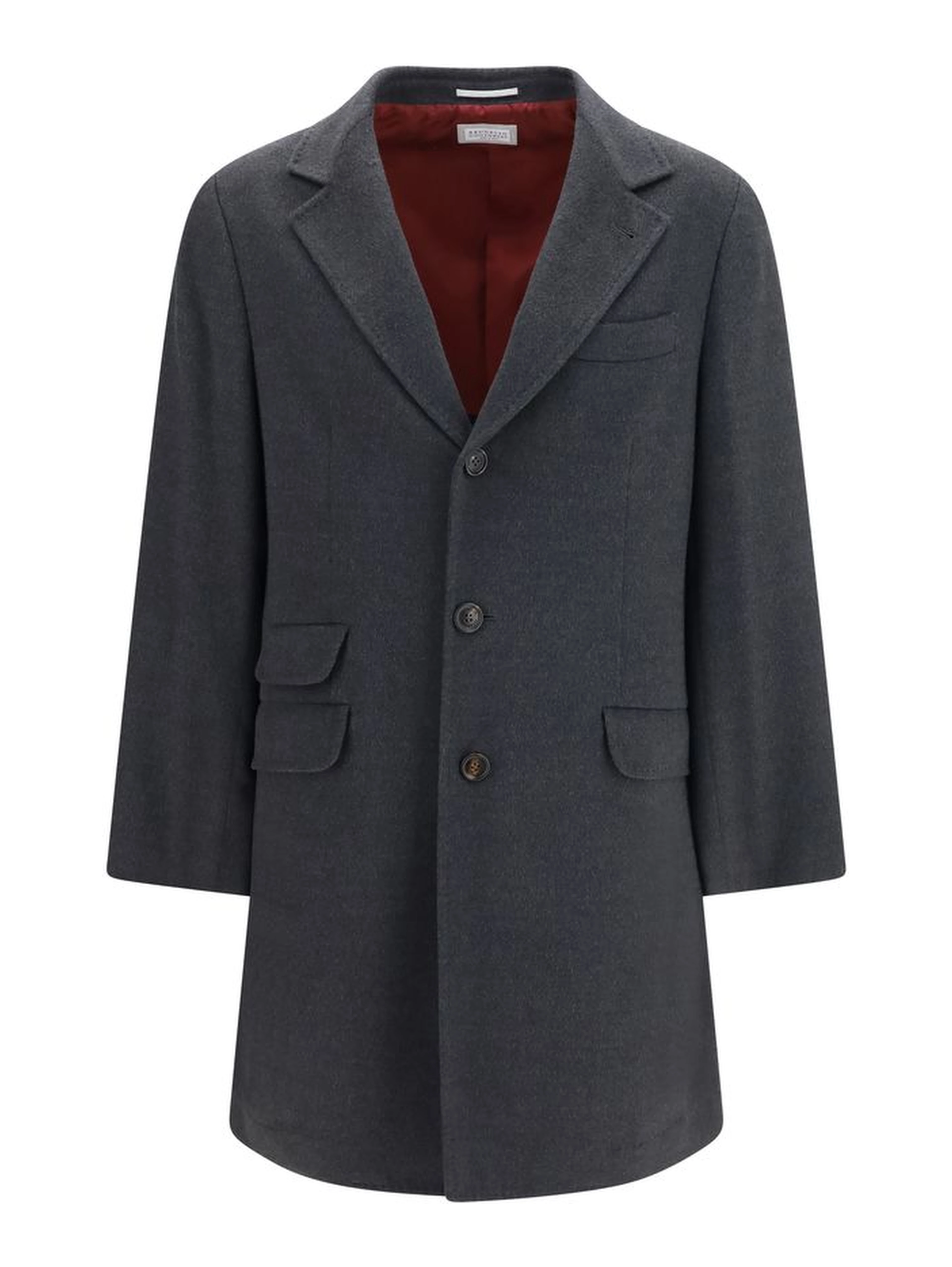 Gray Cashmere Coat