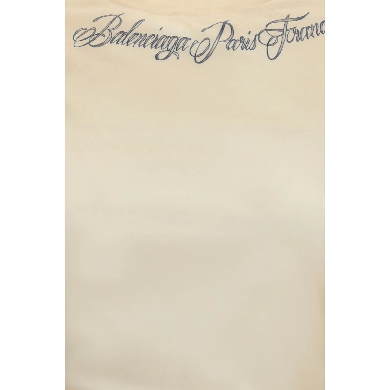 Beige Cotton T-Shirt