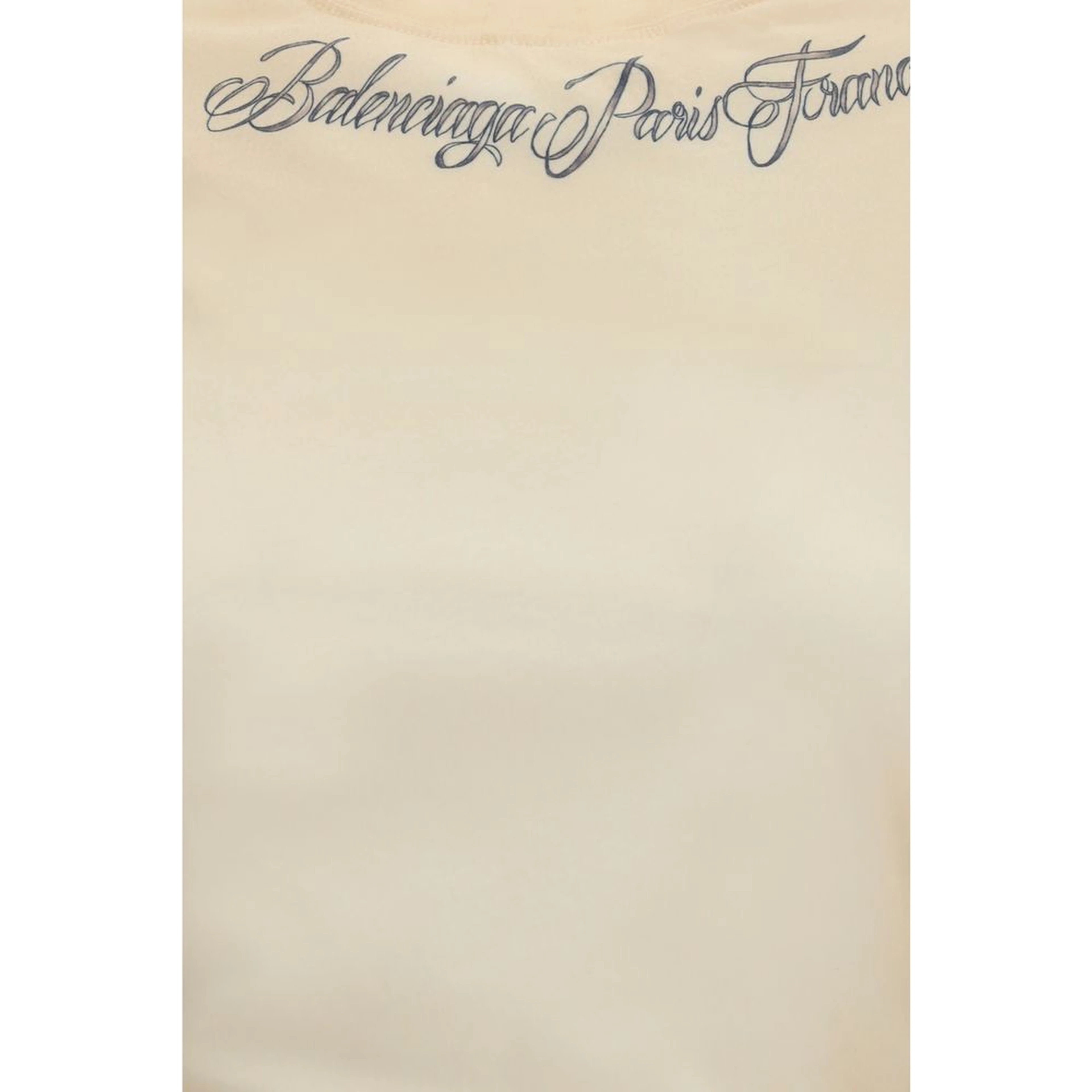 Beige Cotton T-Shirt
