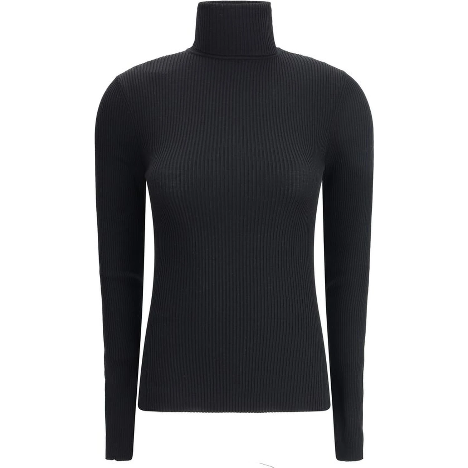 Black Wool Turtleneck
