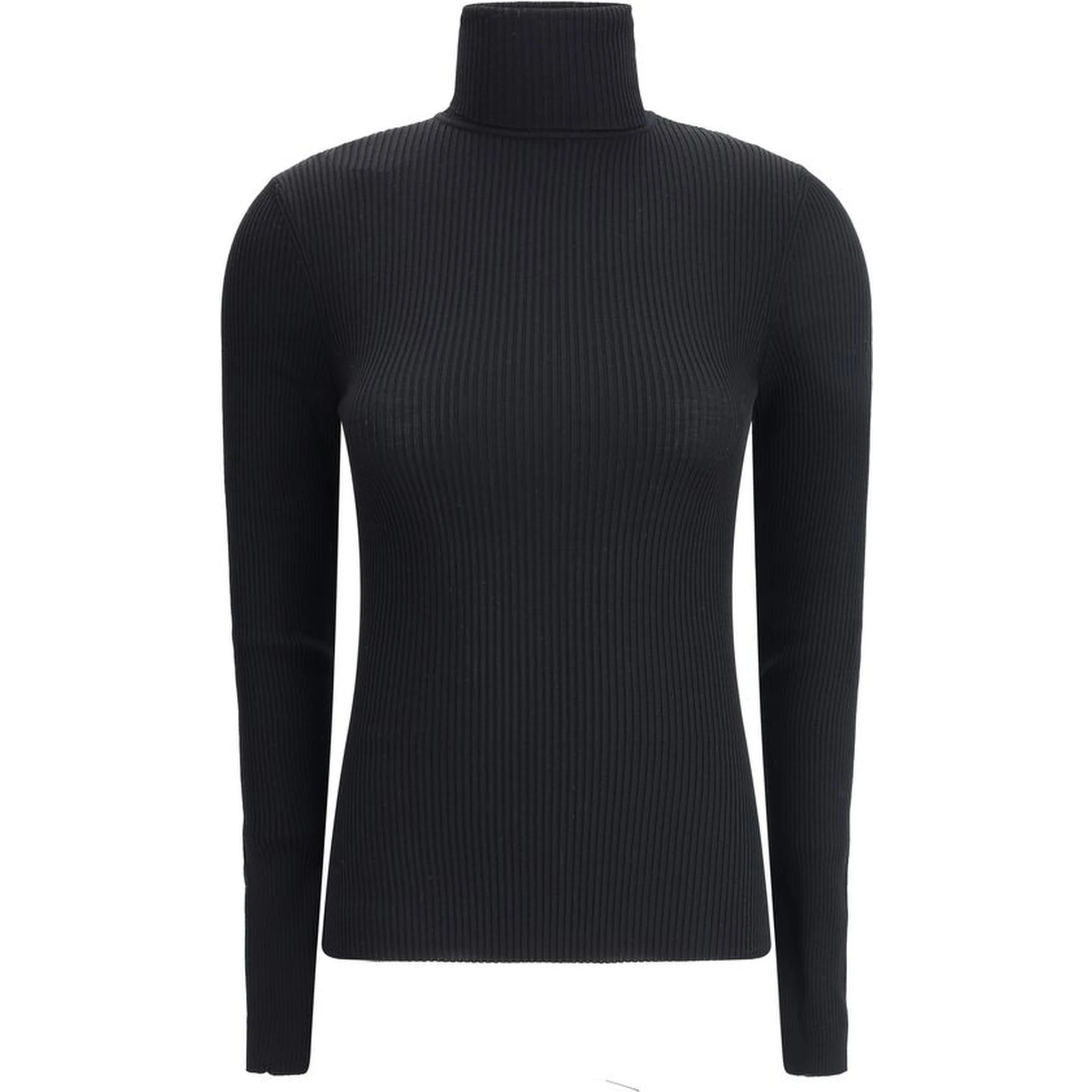 Black Wool Turtleneck