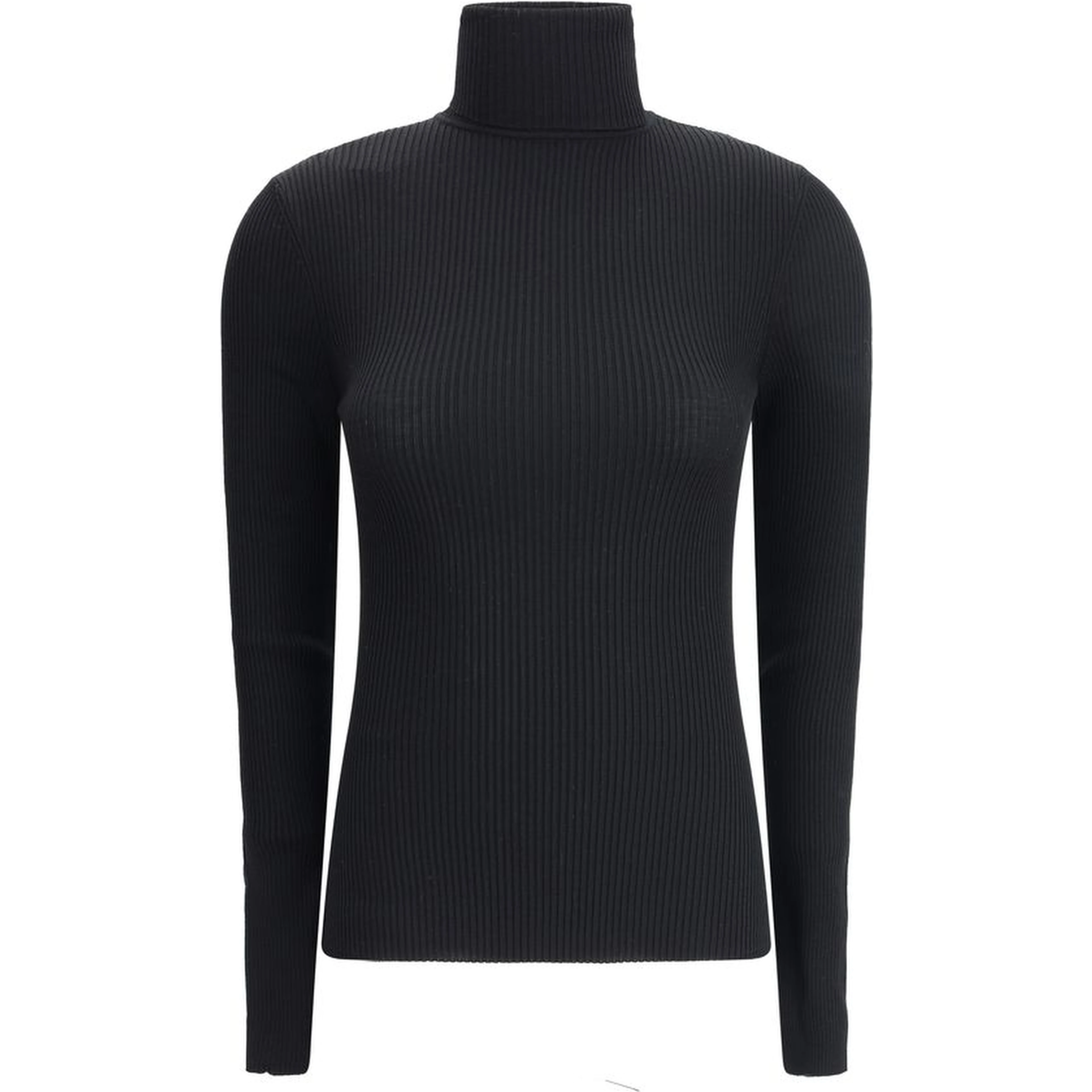 Black Wool Turtleneck