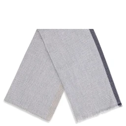 Gray Cashmere Scarf