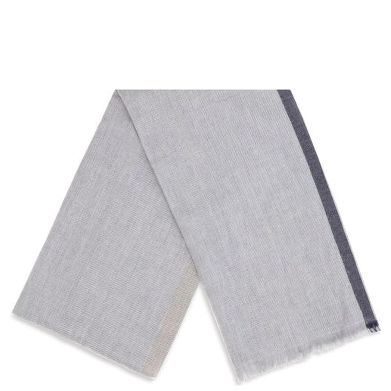 Gray Cashmere Scarf