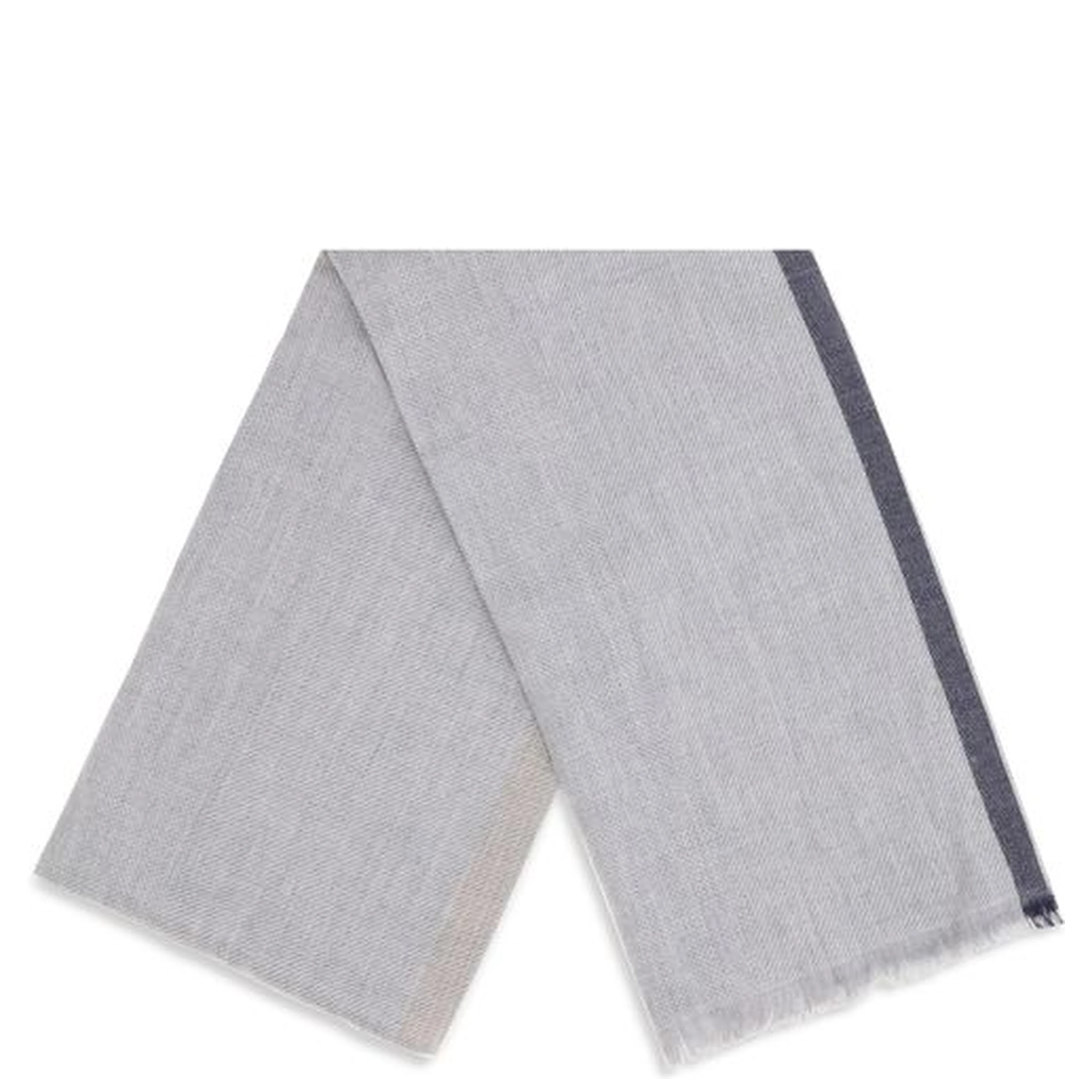 Gray Cashmere Scarf
