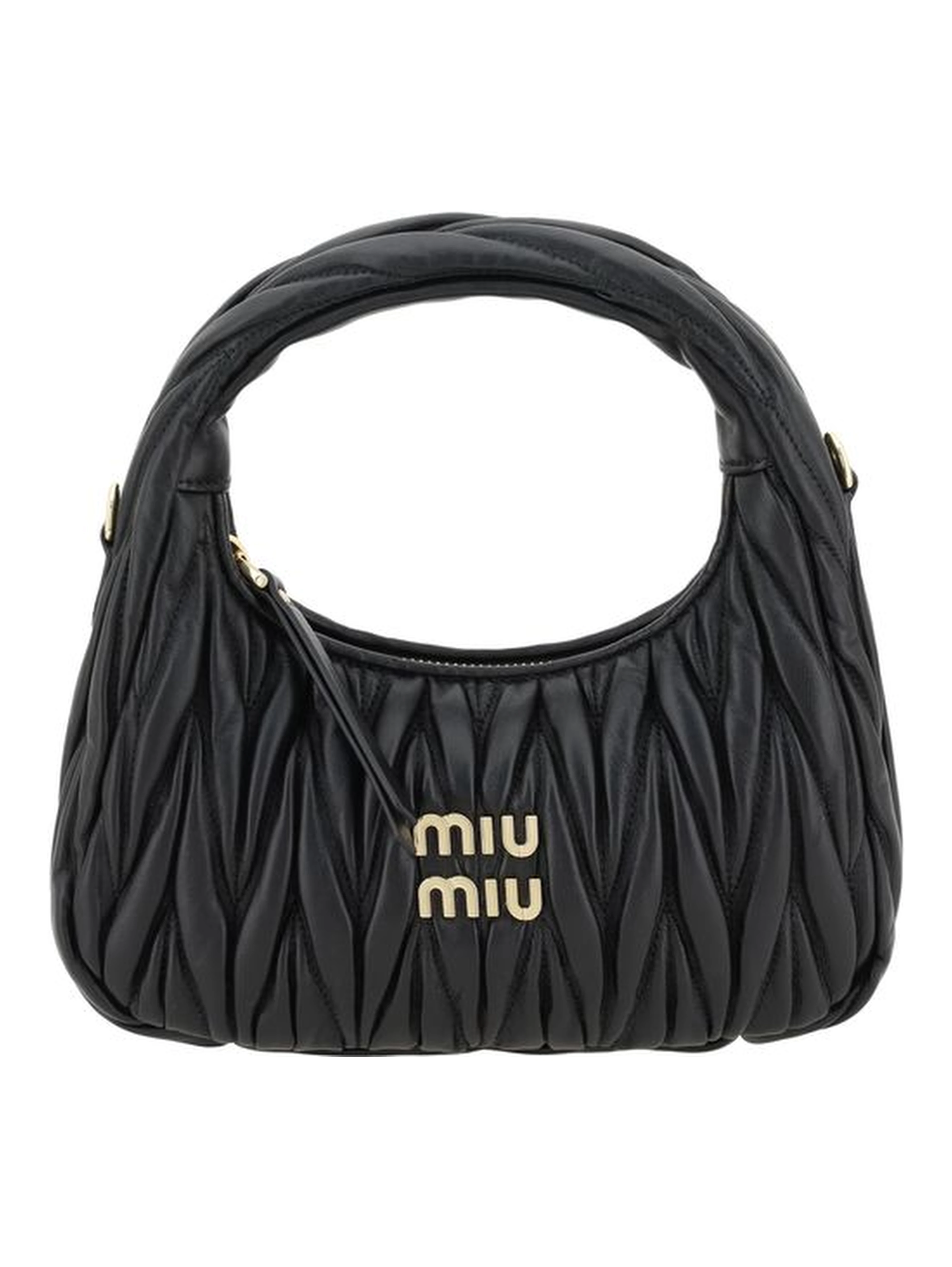Black Calf Leather Bos Taurus Handbag