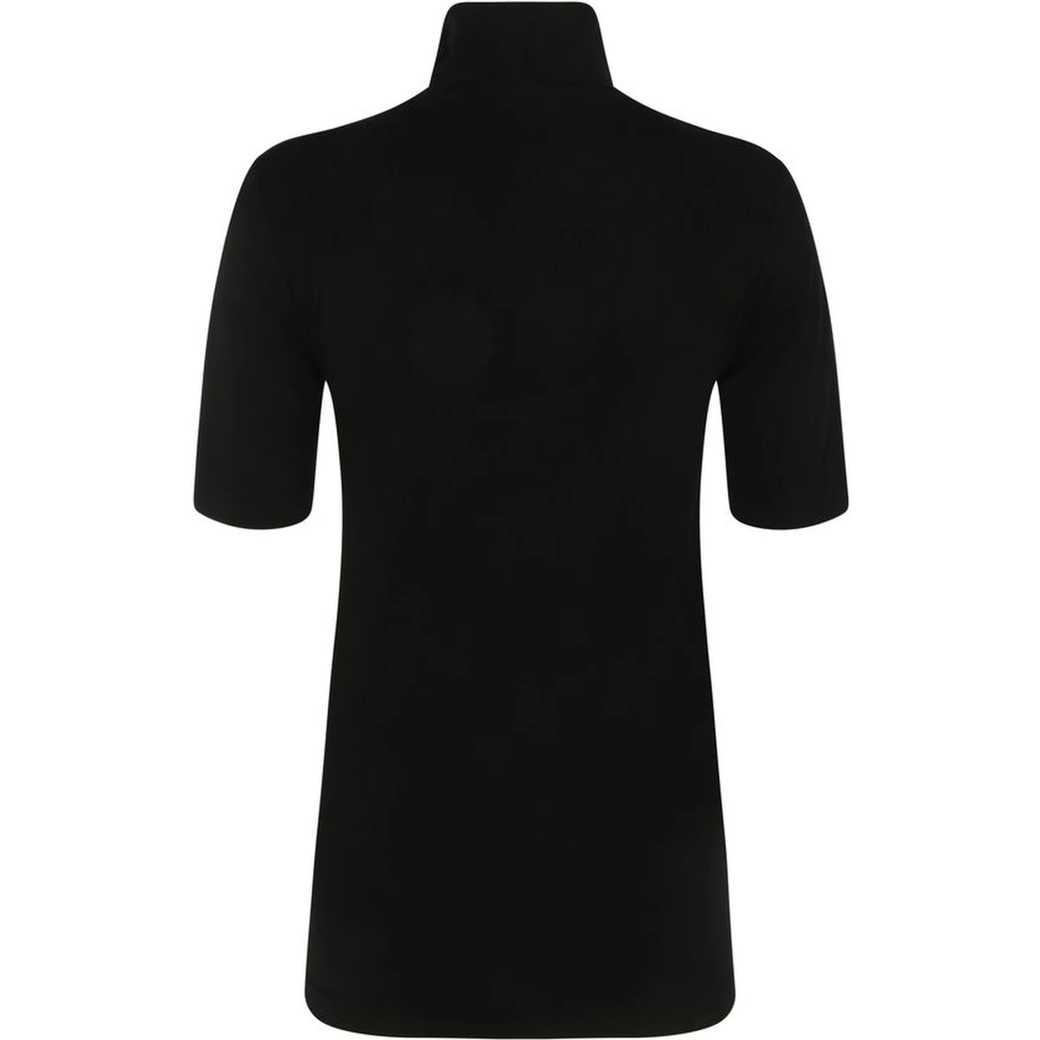 Black Synthetic T-Shirt