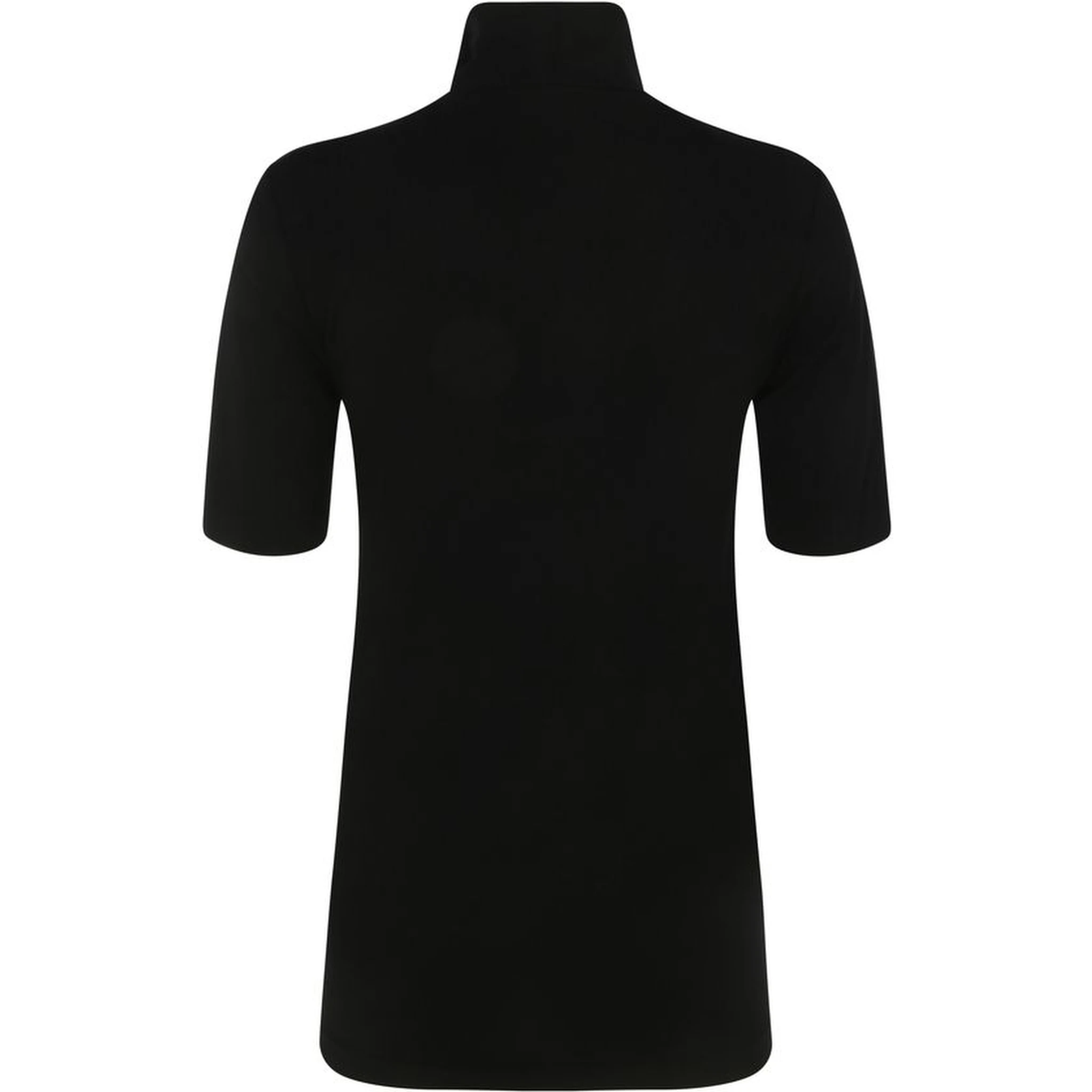 Black Synthetic T-Shirt