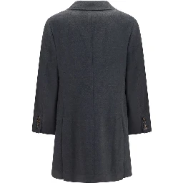Gray Cashmere Coat