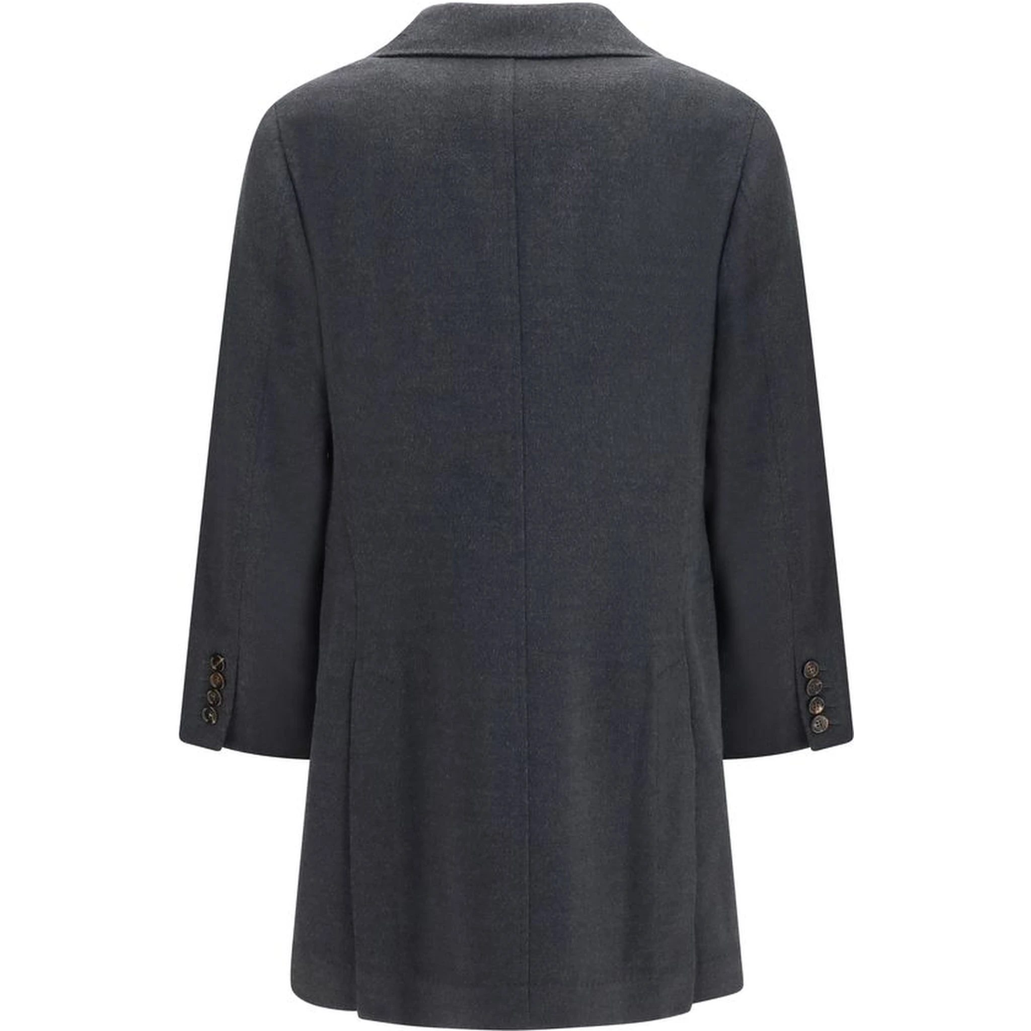 Gray Cashmere Coat