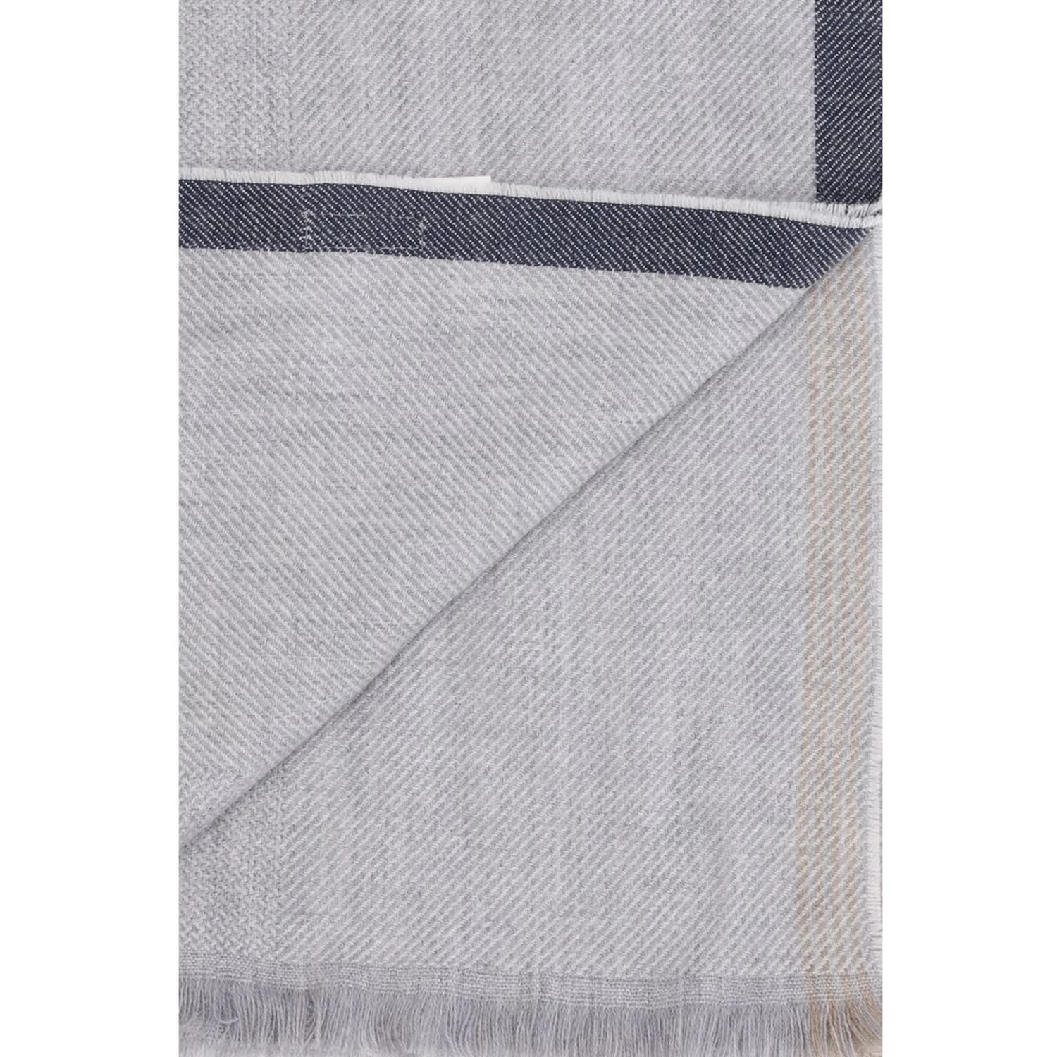 Gray Cashmere Scarf