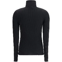 Black Wool Turtleneck