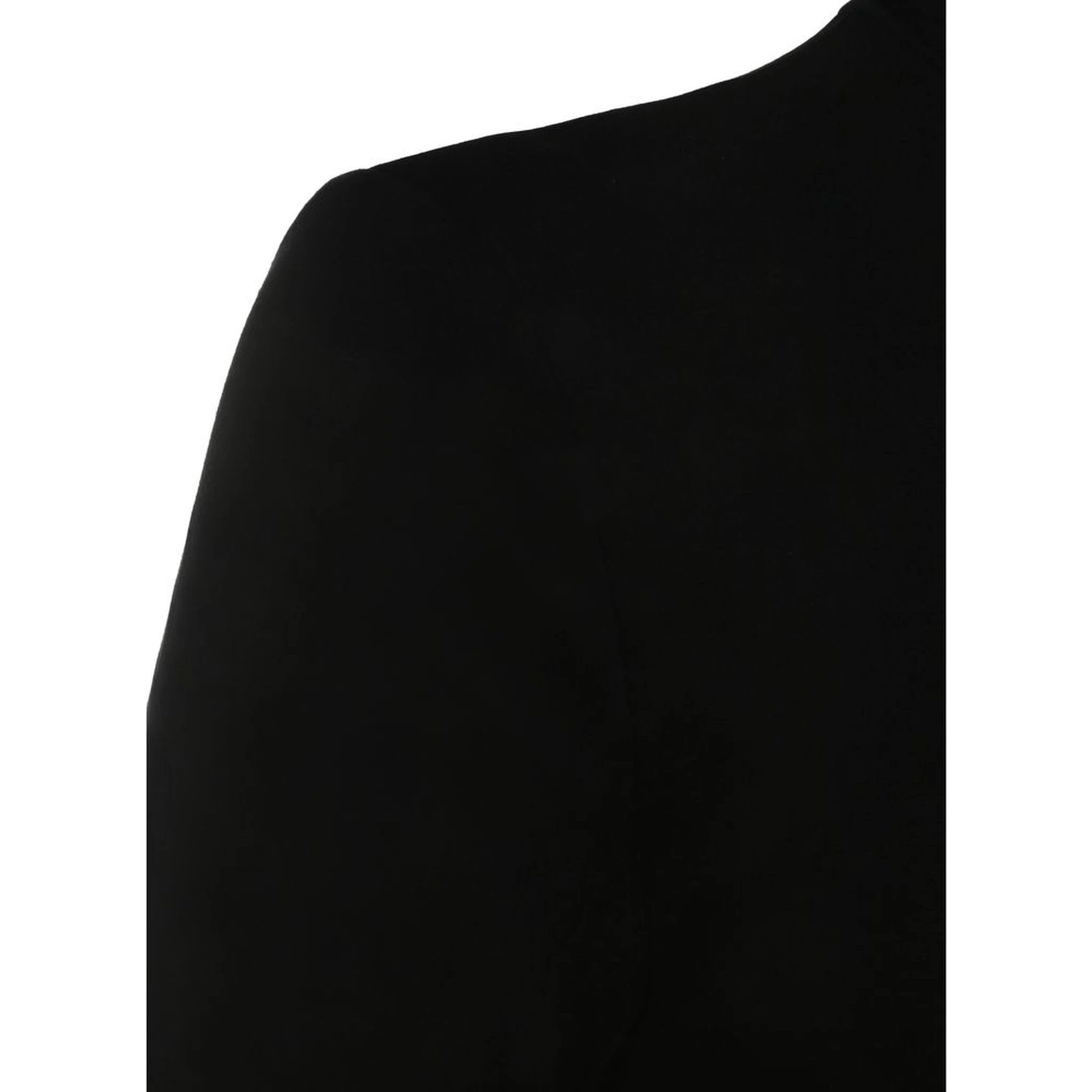 Black Synthetic T-Shirt