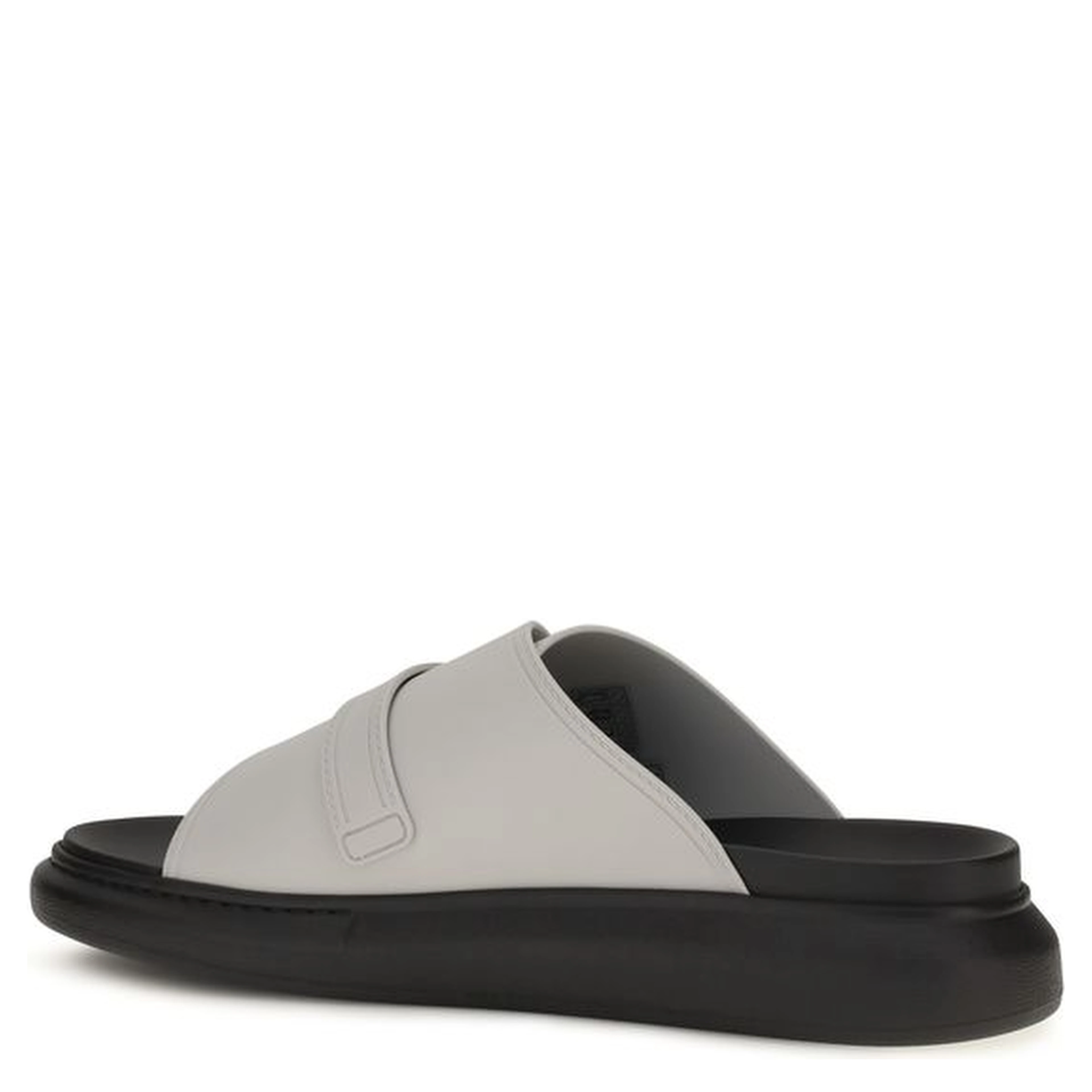 Gray Polyurethane Sandals