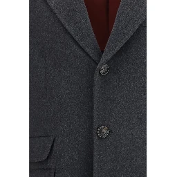 Gray Cashmere Coat