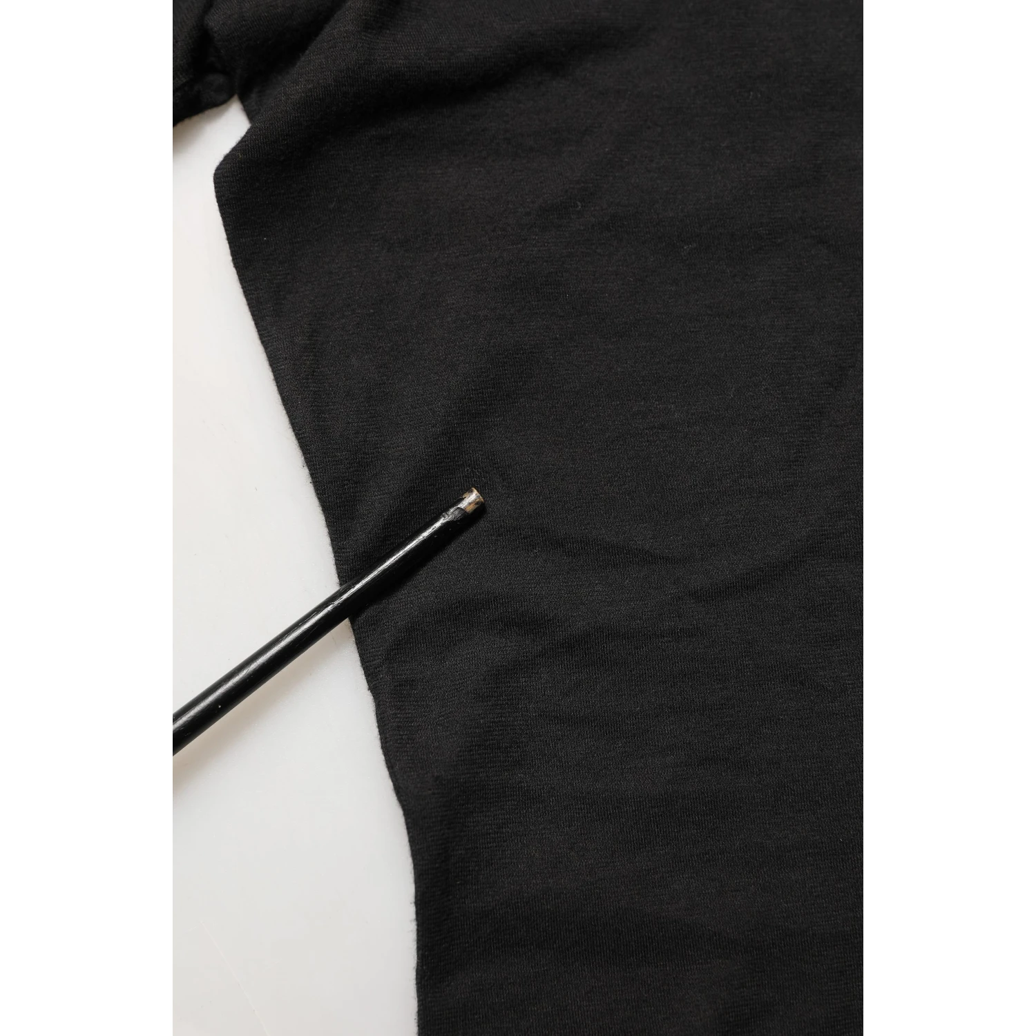 Black DG Logo Cotton Round Neck Tee T-shirt