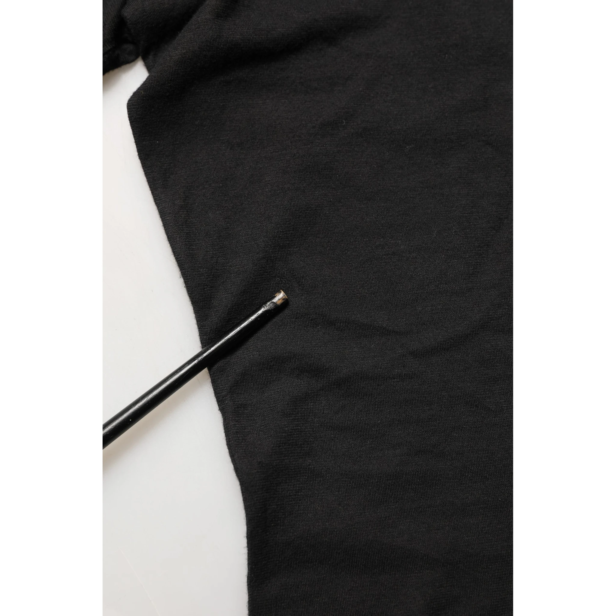 Black DG Logo Cotton Round Neck Tee T-shirt