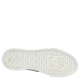 Blue White Sequin Logo Low Top Sneakers Shoes
