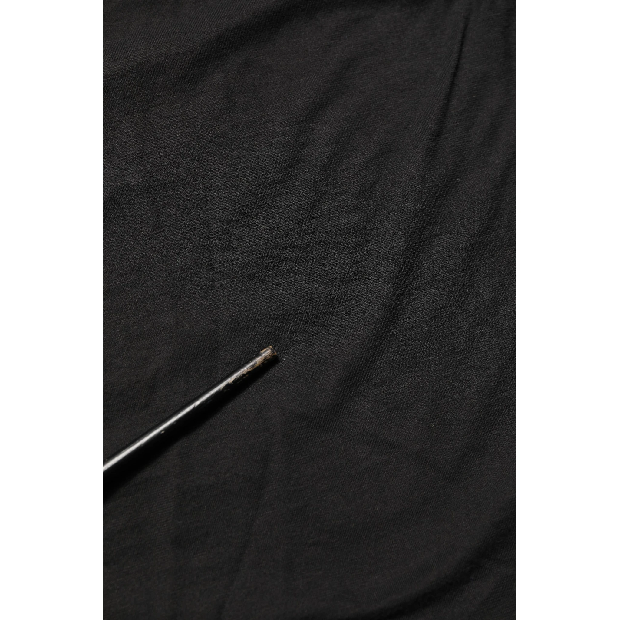 Black DG Logo Cotton Round Neck Tee T-shirt
